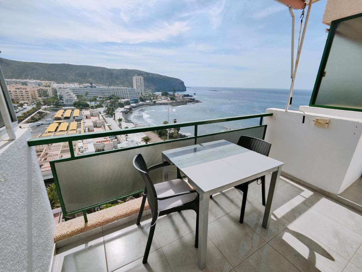 Estudio en primera línea de la playa Los Cristianos (Tenerife) Exterior foto