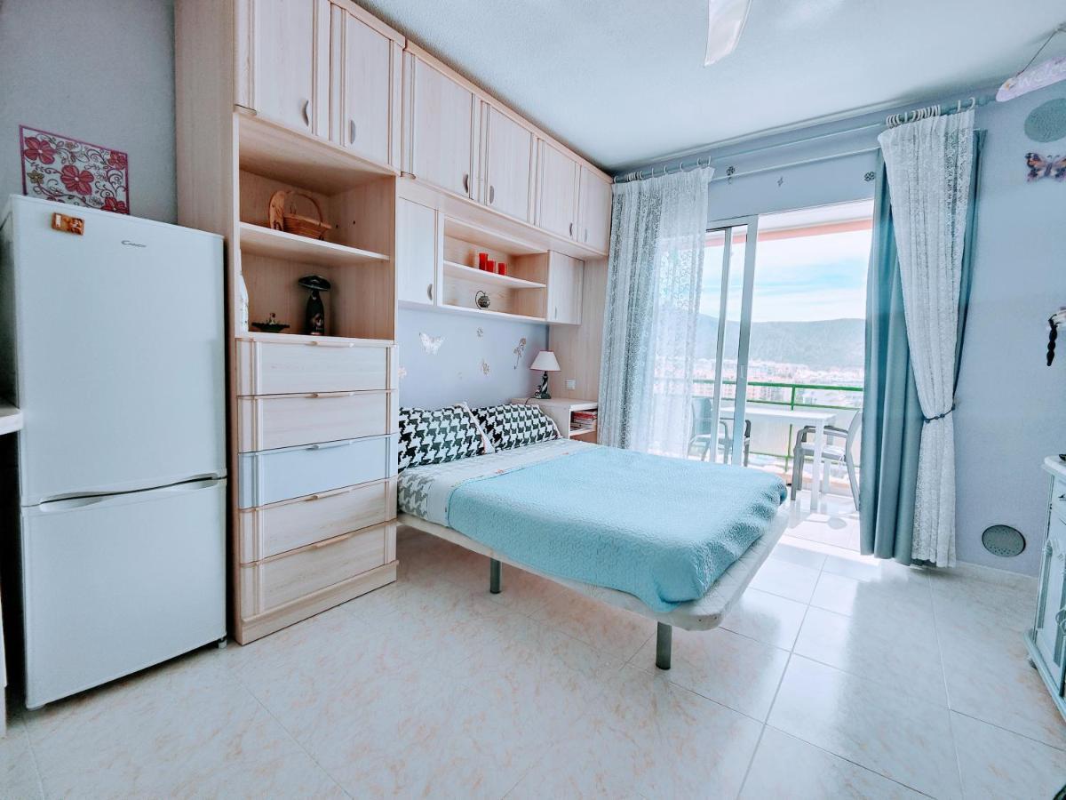 Estudio en primera línea de la playa Los Cristianos (Tenerife) Exterior foto