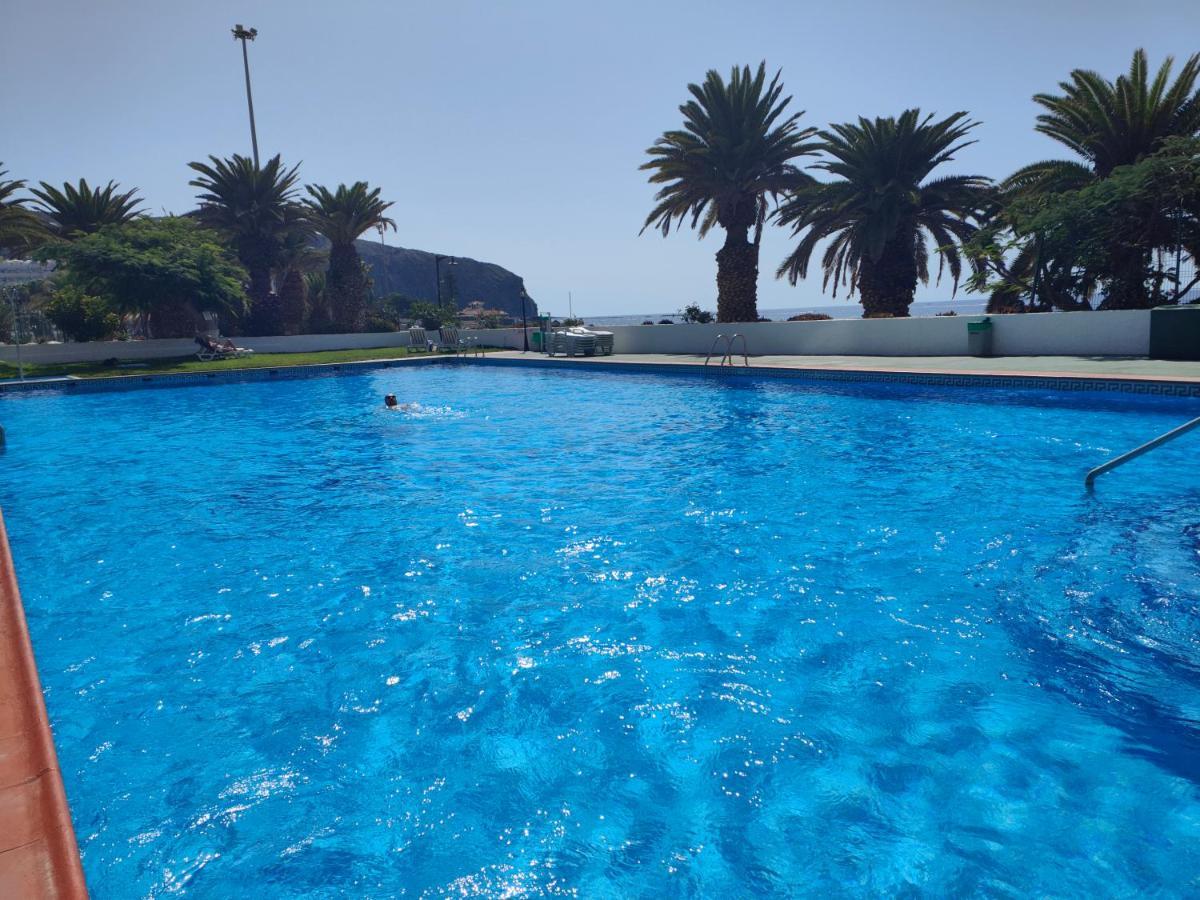 Estudio en primera línea de la playa Los Cristianos (Tenerife) Exterior foto